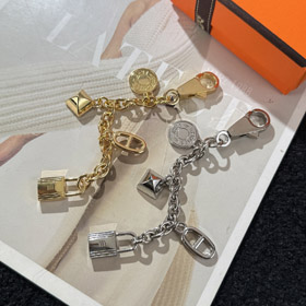 Hermes pig nose lock bag hanging chain-3566